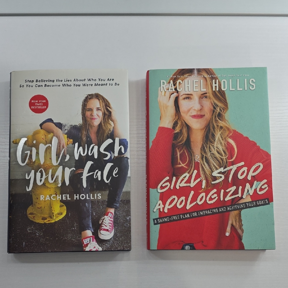 Girl Wash Your Face And Girl Stop Apologizing Book Set
